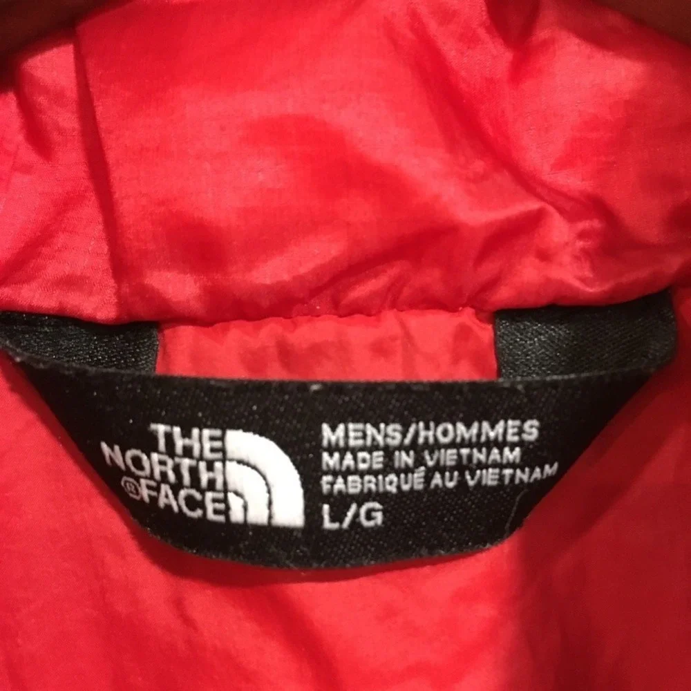 The North Face Thermoball Eco Insulated Puffer Vest Mens L Red Performance Hike